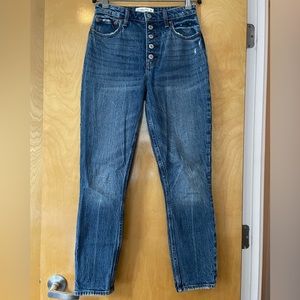 Abercrombie & Fitch Curve Love High Rise Skinny Jean
